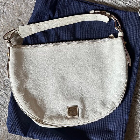 Dooney & Bourke Handbags - Gently used White Dooney & Bourke hobo